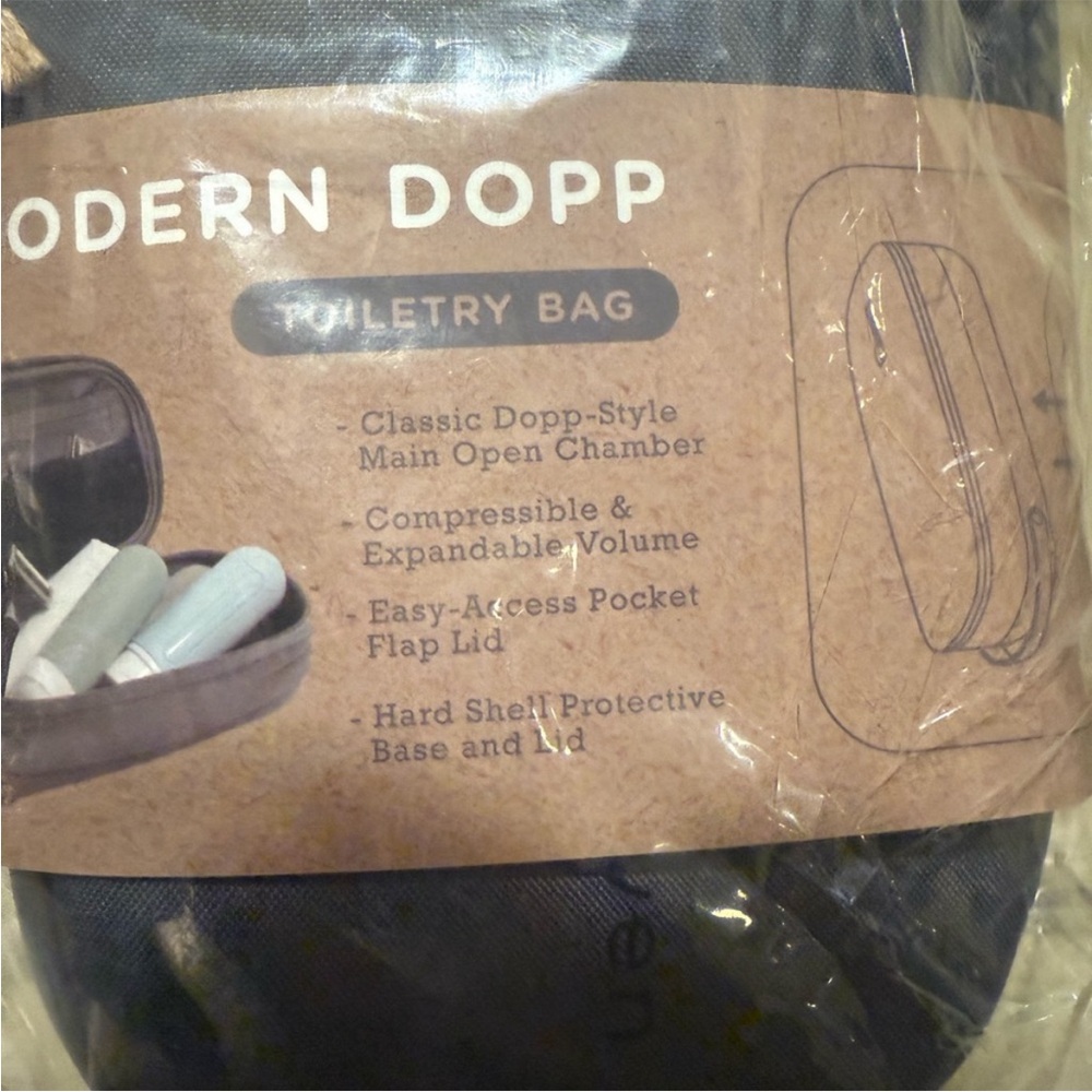 Black Toiletry Bag
